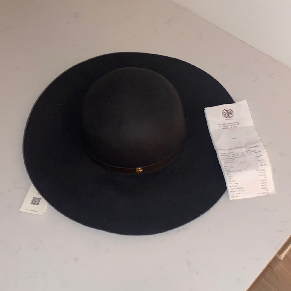 TORY BURCH WIDE BRIM FELT HAT